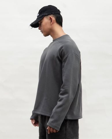  STRESSMAMA - Áo thun unisex cổ tròn tay dài Coach V2 