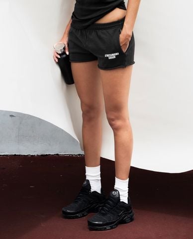  STRESSMAMA - Quần short ngắn nữ lưng thun Coach V2 