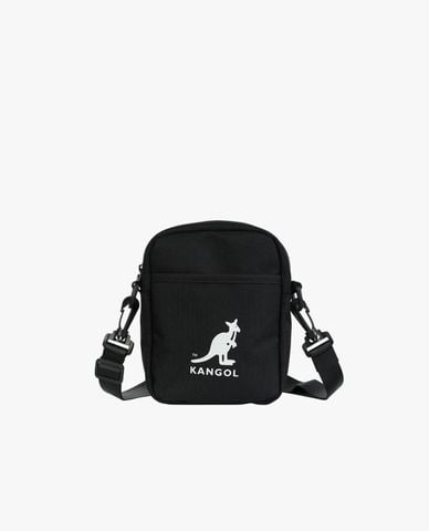  KANGOL - Túi đeo chéo unisex phom chữ nhật in logo 
