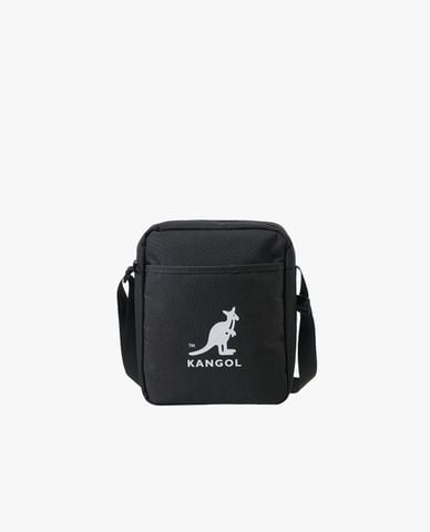  KANGOL - Túi đeo chéo unisex phom chữ nhật phối logo 
