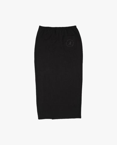  KANGOL - Chân váy phom suông midi xẻ tà 