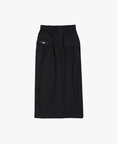  KANGOL - Chân váy phom suông midi túi hộp 