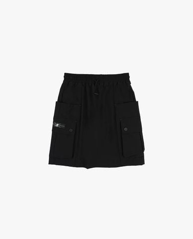  KANGOL - Chân váy chữ A mini túi hộp 
