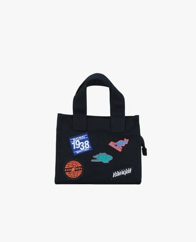  KANGOL - Túi tote unisex phom chữ nhật phối patch 
