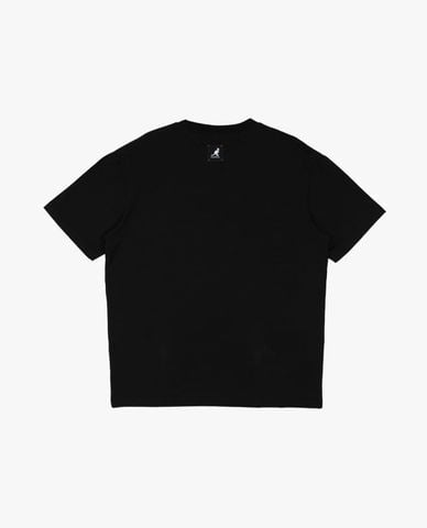  KANGOL - Áo thun unisex cổ tròn tay ngắn phối logo 