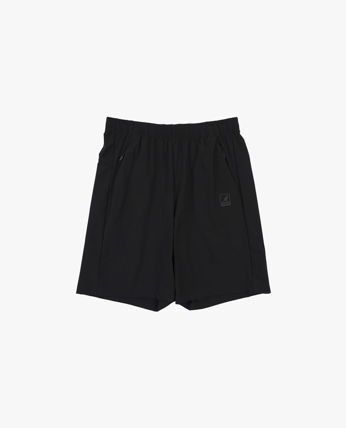 KANGOL - Quần short unisex ngang gối lưng thun