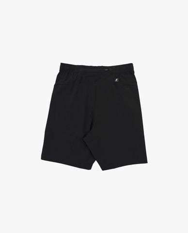  KANGOL - Quần short unisex ngang gối lưng thun 