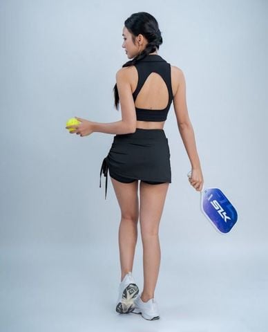  AZURA - Áo bra thể thao nữ cổ V dáng ôm 