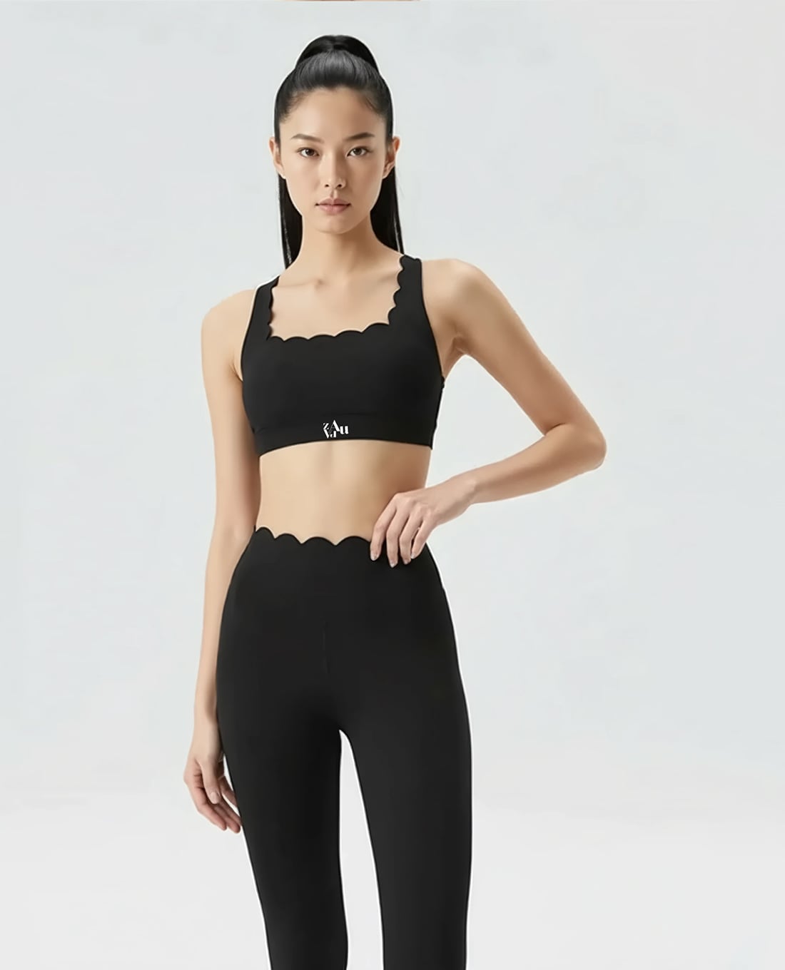 AZURA - Áo bra thể thao nữ hai dây sóng biển