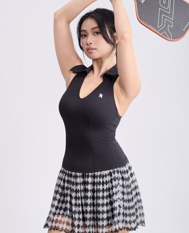  AZURA - Áo ba lỗ thể thao nữ cổ V Elora 