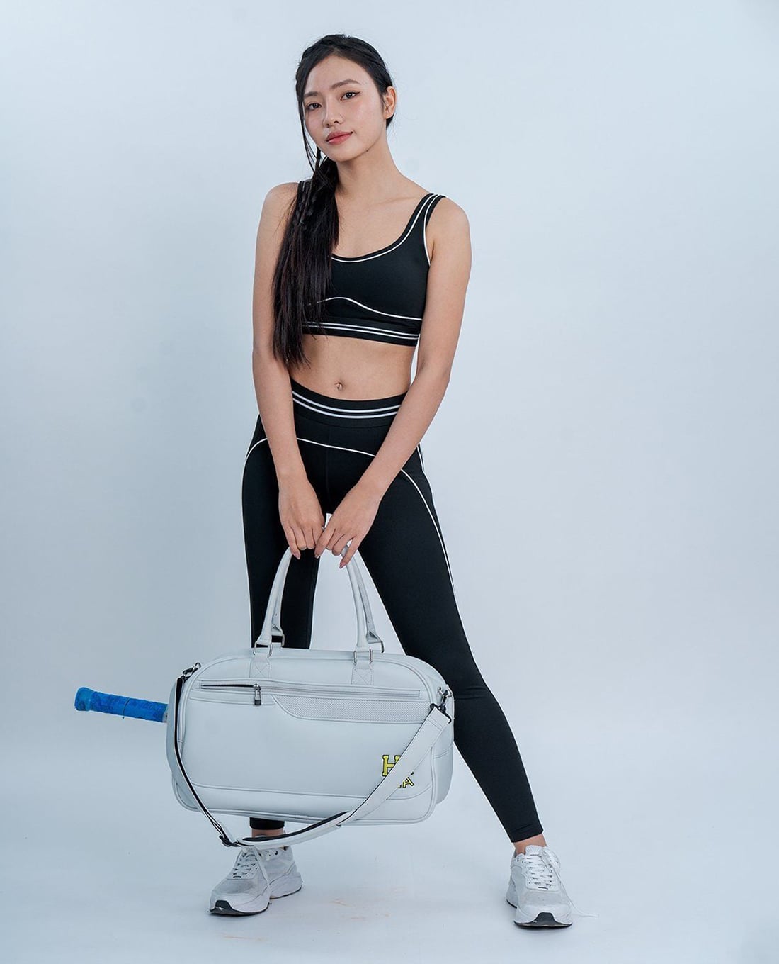 AZURA - Set đồ tập yoga nữ phối viền