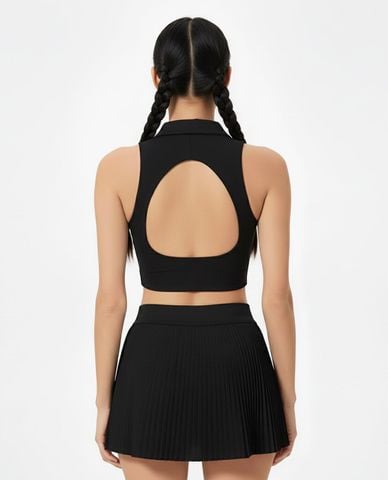  AZURA - Set đồ tập tennis pickleball nữ cổ V Aura 