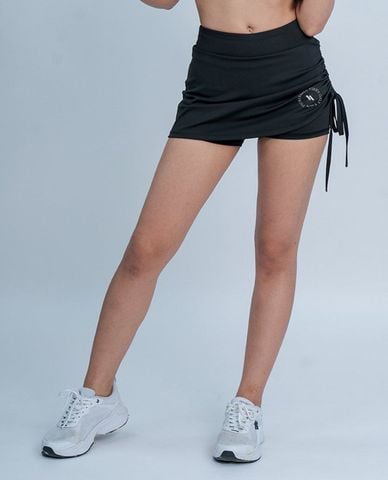  AZURA - Chân váy thể thao mini phối dây rút Alice 