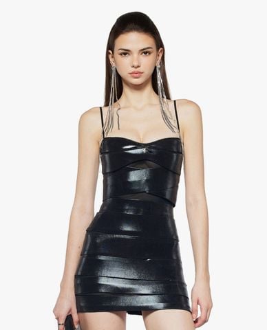  FANCì CLUB - Đầm hai dây mini phom ôm Adriana 