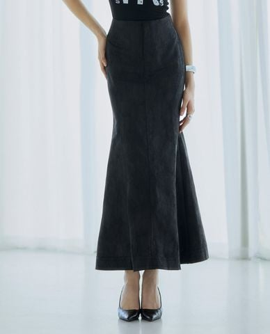  DEZUS - Chân váy midi dáng đuôi cá Elyndra 