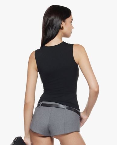  FANCì CLUB - Áo sát nách nữ lệch vai phối đai Caroline 