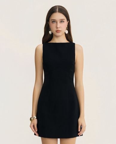  THE PHIA - Đầm cut out mini phối ren Noira Lace 