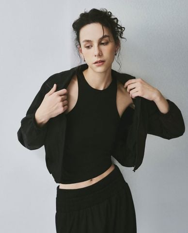  DEZUS - Set áo sát nách và quần ống rộng Pearlia 