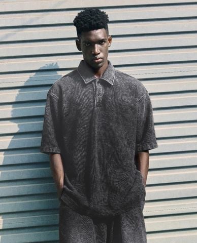  DEZUS - Áo polo nam cổ bẻ tay ngắn Zayne 