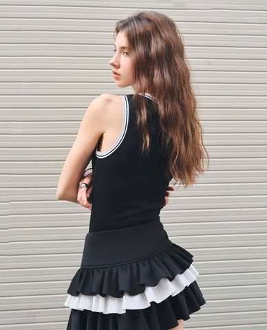  DEZUS - Áo sát nách nữ cổ V phom ôm Yassir 