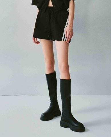  DEZUS - Quần short ngắn nữ lưng thun phối dây rút Aurelia 