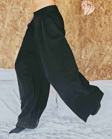  DEZUS - Quần nữ ống rộng lưng thun Tonie 