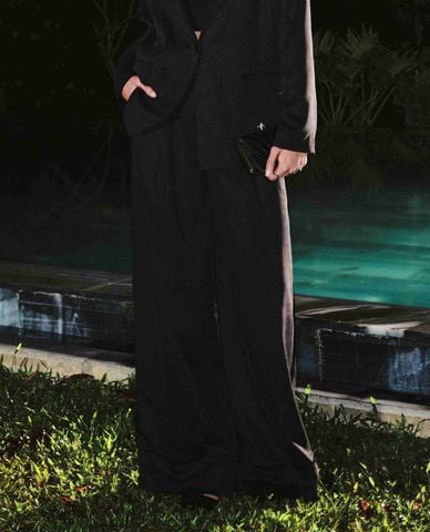  DEZUS - Quần nữ ống rộng thanh lịch Pansy 