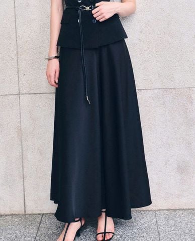  DEZUS - Chân váy chữ A midi thanh lịch Lina 