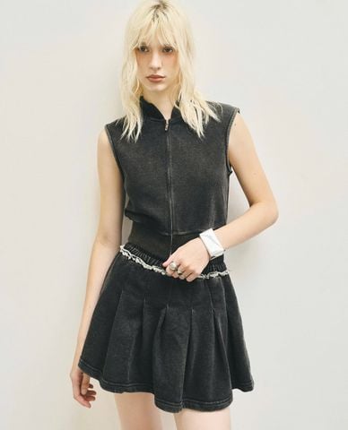  DEZUS - Chân váy xếp li mini Ernes 