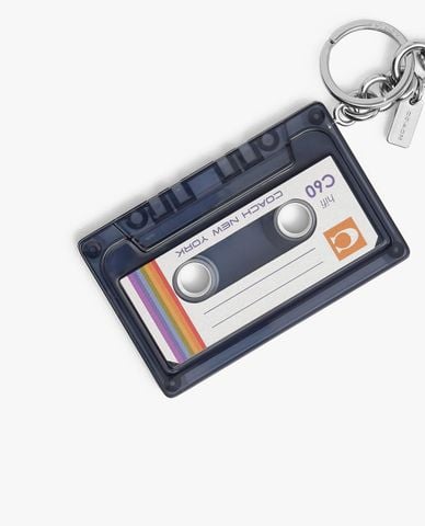  COACH - Móc khóa treo túi nam Cassette 