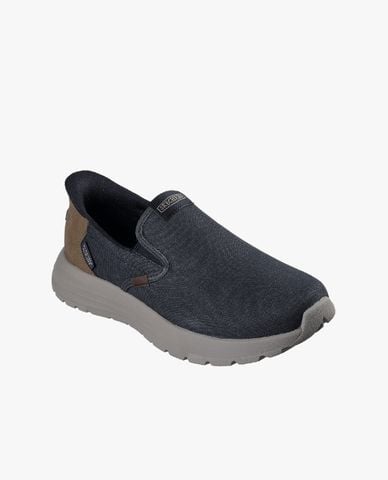  SKECHERS - Giày slip on nam Kornell Jude 
