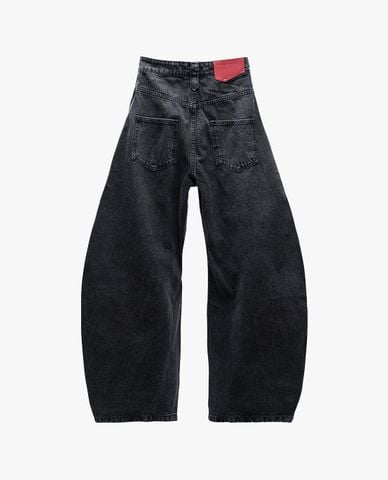  BAD HABITS - Quần jeans unisex ống rộng Lockdown 