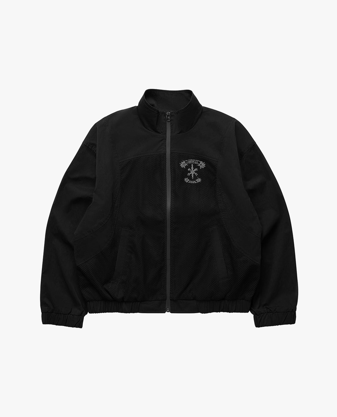 BAD HABITS - Áo khoác gió unisex cổ trụ Dagger