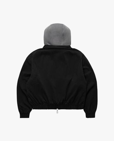  BAD HABITS - Áo khoác phối mũ unisex Ash 