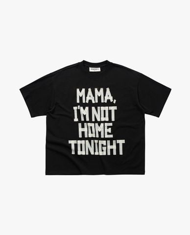  BAD HABITS - Áo thun unisex cổ tròn tay ngắn Homeless 
