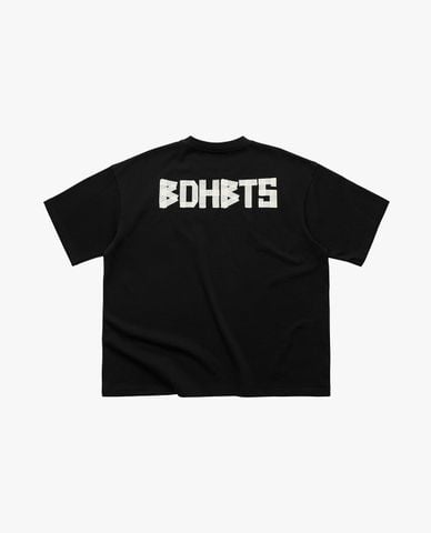  BAD HABITS - Áo thun unisex cổ tròn tay ngắn Homeless 