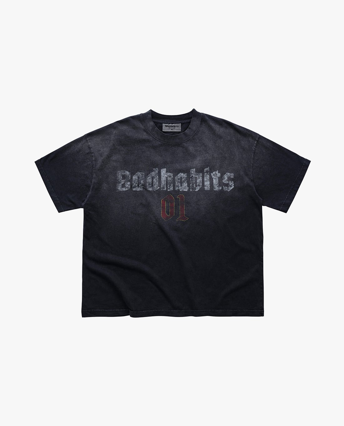 BAD HABITS - Áo thun unisex cổ tròn tay ngắn Zerone