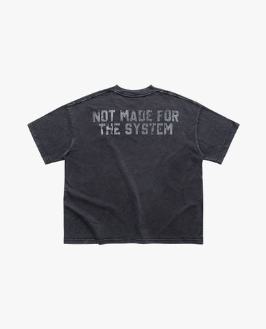  BAD HABITS - Áo thun unisex cổ tròn tay ngắn Unbind 
