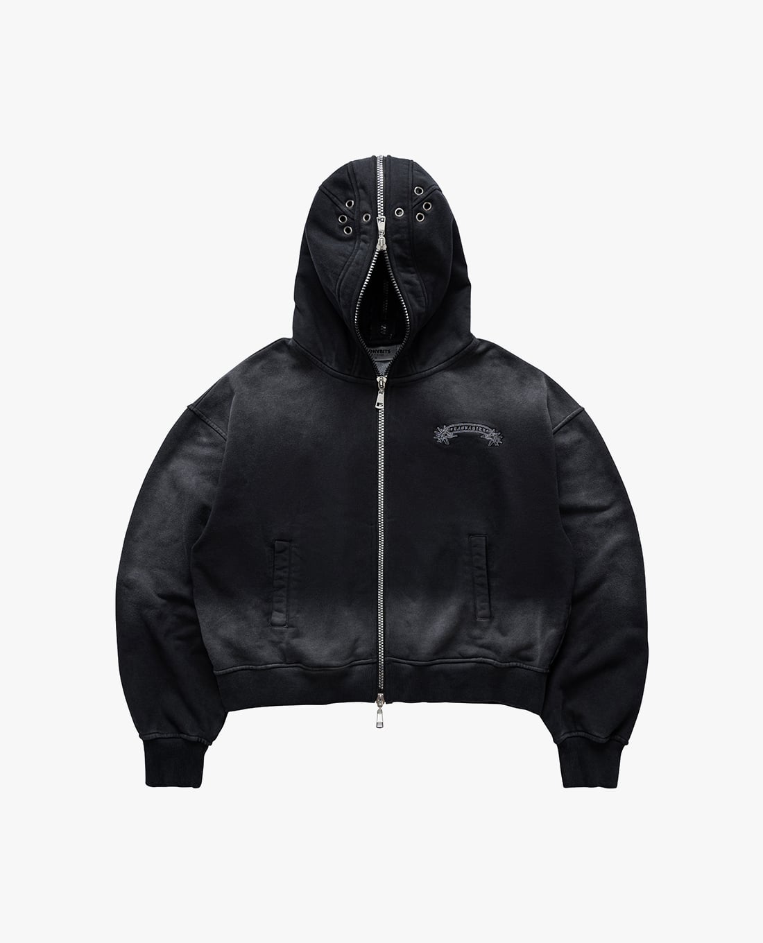 BAD HABITS - Áo khoác phối mũ unisex Blindside