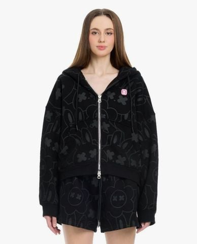  BAD RABBIT CLUB - Áo khoác phối mũ unisex Summer Rabbit 