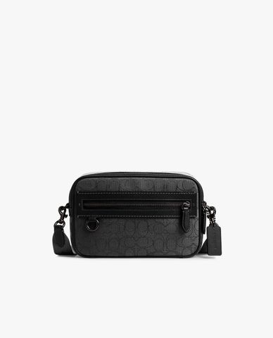 COACH - Túi đeo chéo nam phom chữ nhật Charter 24 