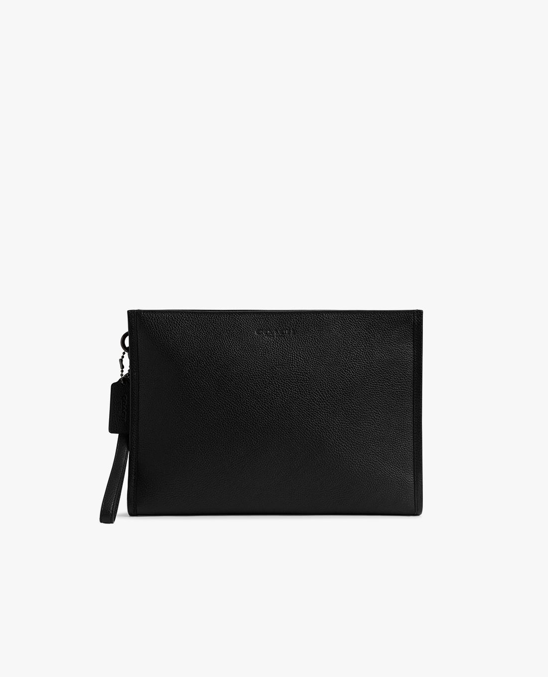 COACH - Túi cầm tay nam phom chữ nhật Charter