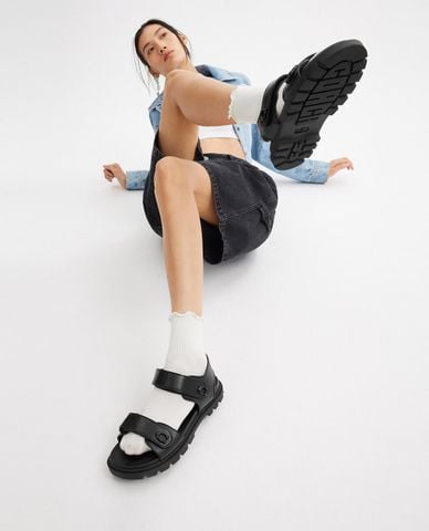  COACH - Giày sandals nữ đế thấp Brynn 