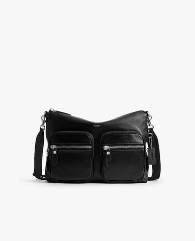  COACH - Túi đeo chéo nam phom chữ nhật Domino File 