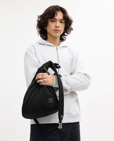  COACH - Túi đeo chéo nam Lachlan In Signature Nylon 