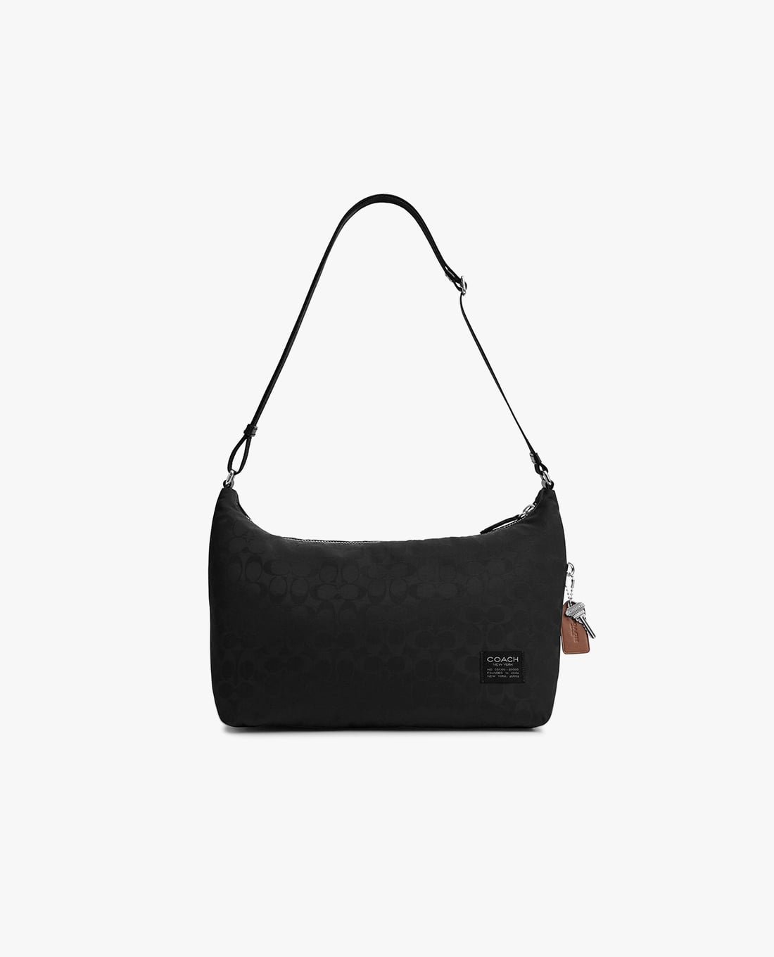 COACH - Túi đeo chéo nam Leo In Signature Nylon