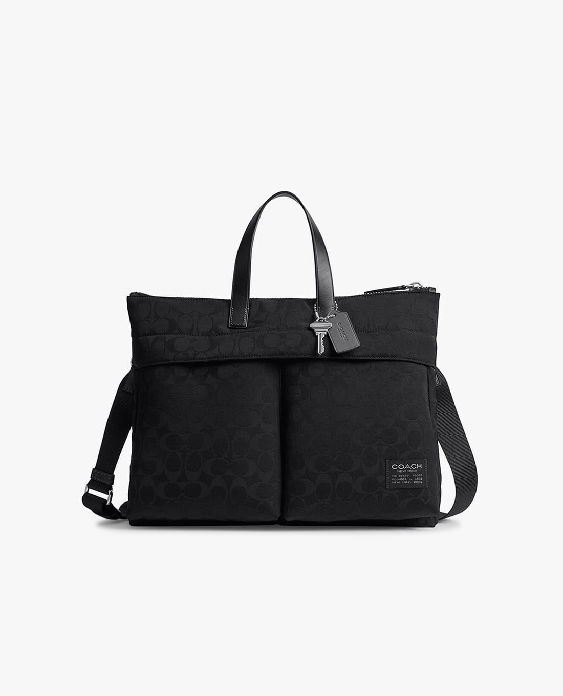 COACH - Cặp xách nam Luka In Signature Nylon