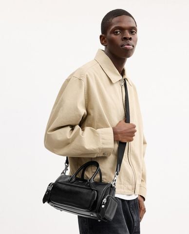  COACH - Túi đeo chéo nam phom chữ nhật Compass 25 