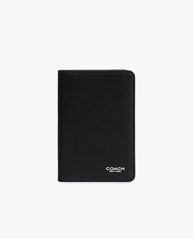  COACH - Ví đựng thẻ nam dáng dài thời thượng 