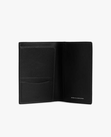  COACH - Ví đựng passport nam chữ nhật phối logo 
